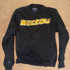 Mizzou Black crewneck